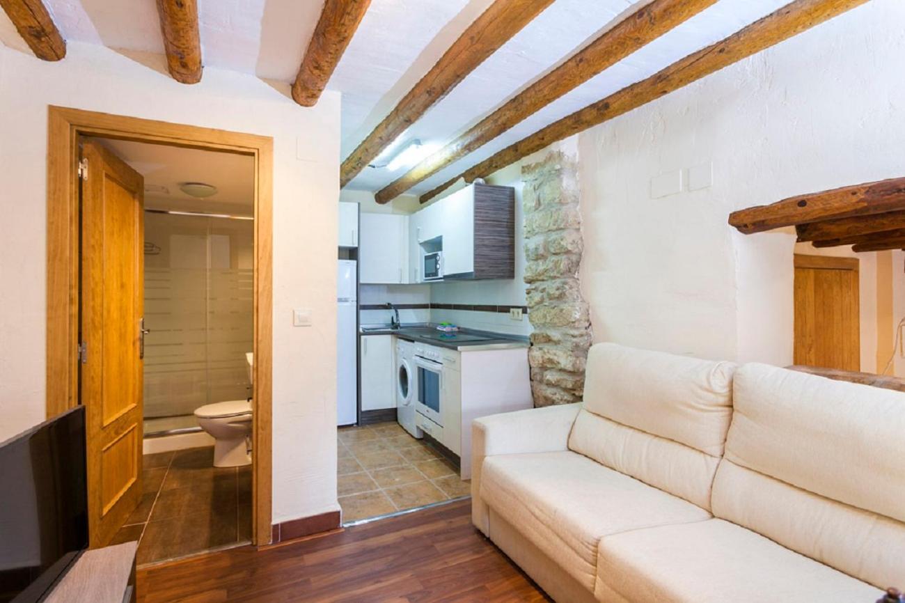 Santa Eulalia de Gállego Apartamentos Casa Samper חדר תמונה